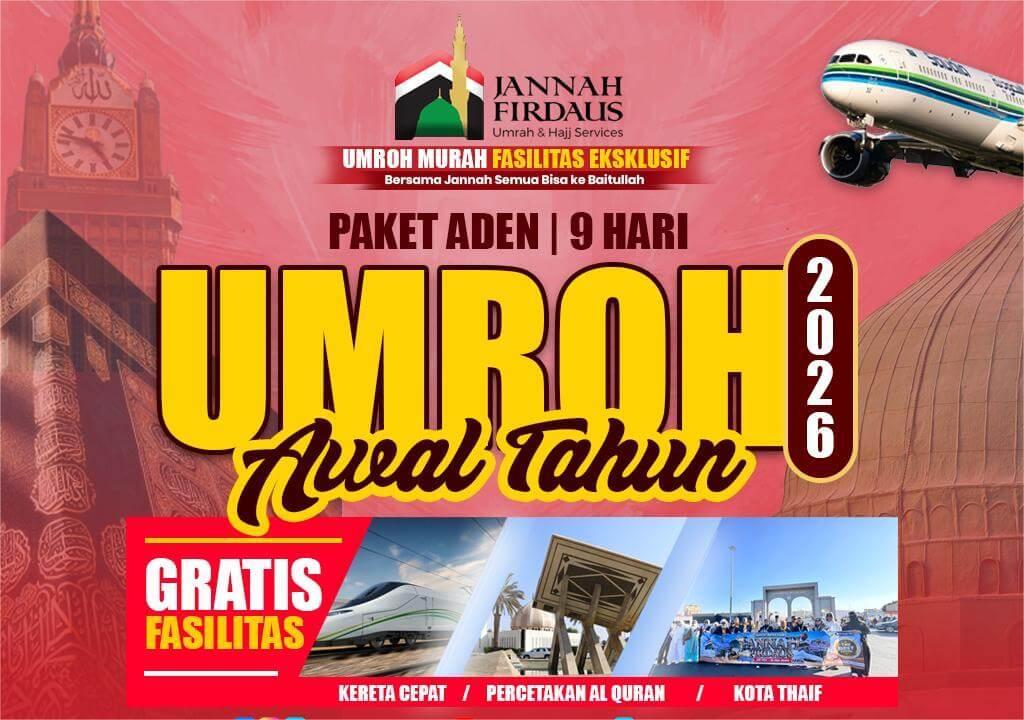 PAKET UMROH ADEN AWAL TAHUN (9 HARI)